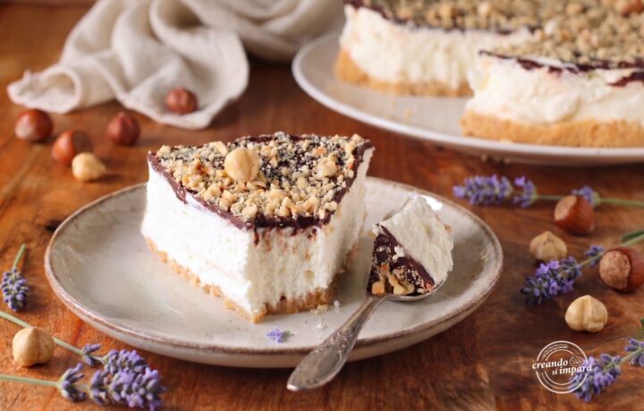 cheesecake ricotta e cioccolato