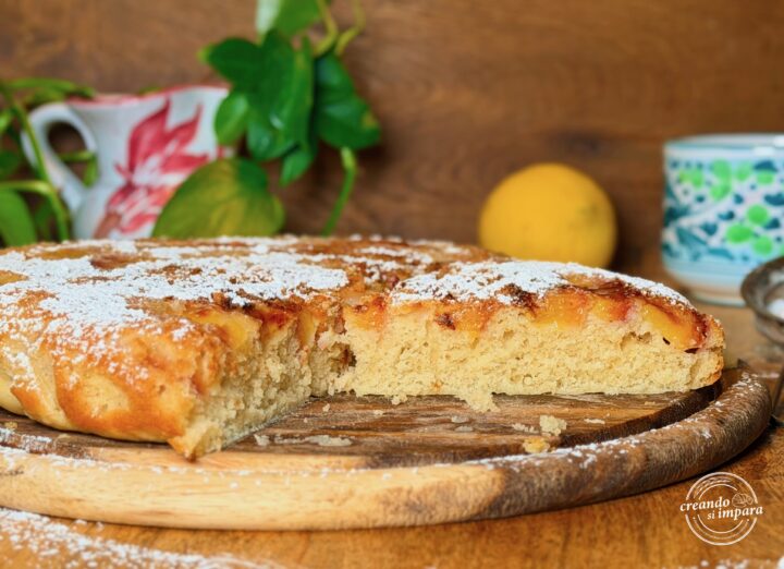 torta rovesciata alle pesche