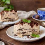 torta fredda al cappuccino