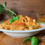 Pasta con crema di peperoni