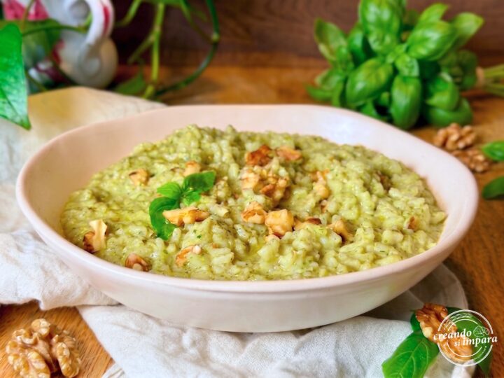 risotto al basilico