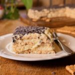 Torta biscotto alla crema