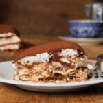 Mattonella ai biscotti Lotus e caffè