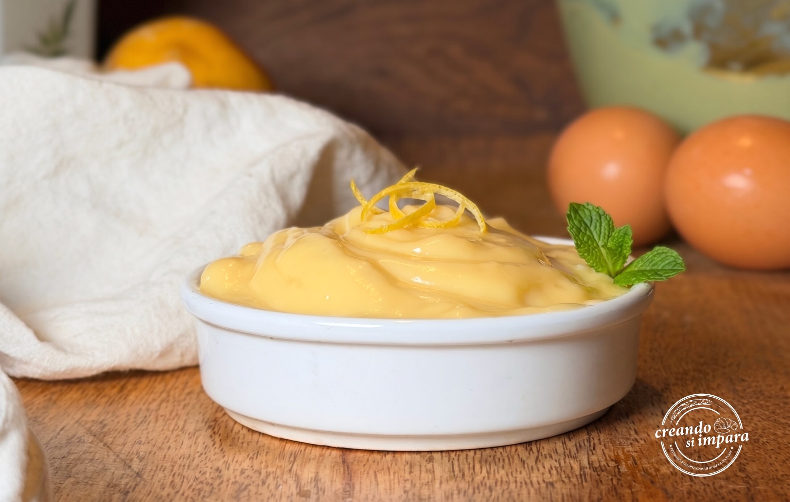 crema pasticcera al limone con kenwood cooking chef xl