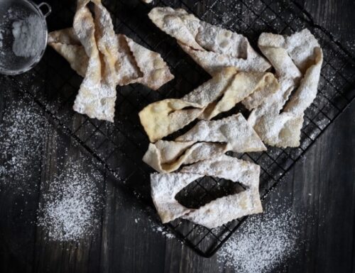 CHIACCHIERE DI CARNEVALE AGRUMATE