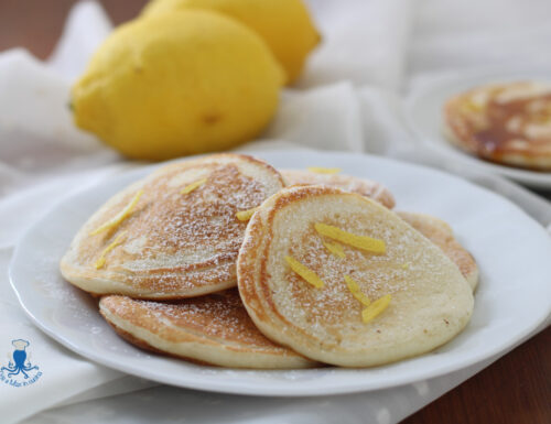 Pancake al limone, ricetta senza uova