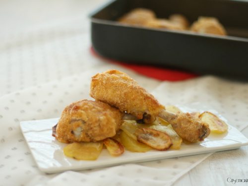 Cosce di pollo impanate al forno, ricetta leggera e sfiziosa