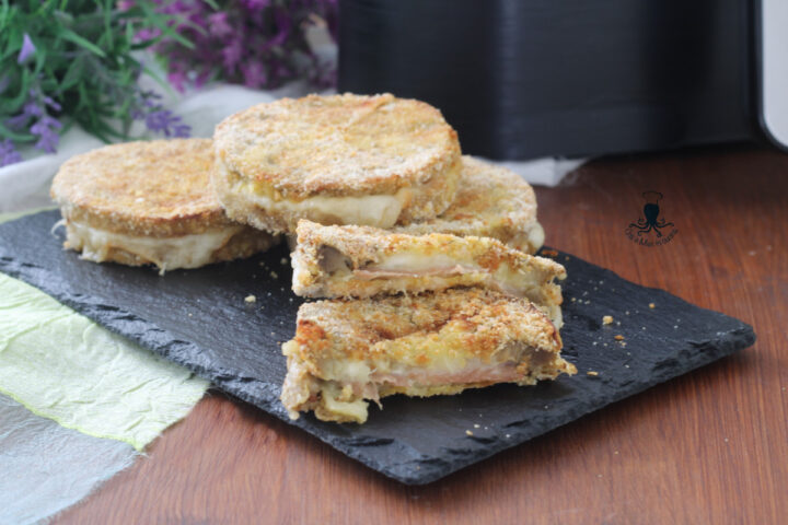 Cotolette di melanzane in friggitrice ad aria o fritte1