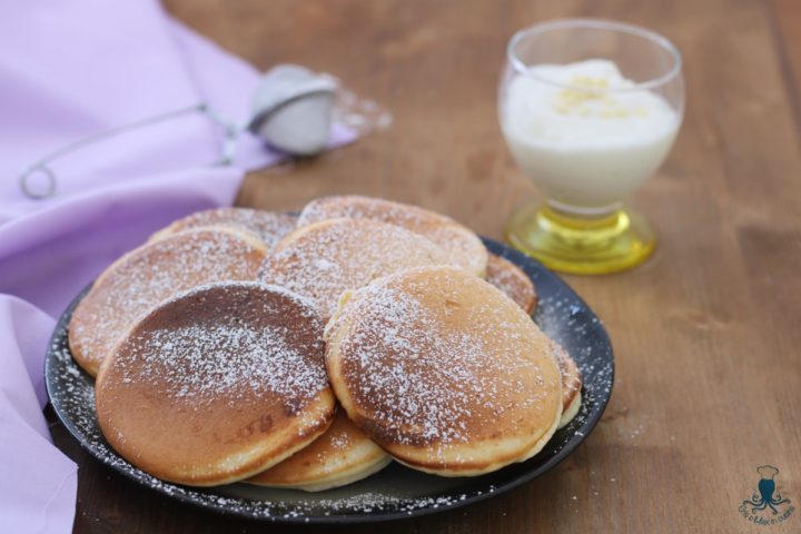 Pancake yogurt e cioccolato bianco