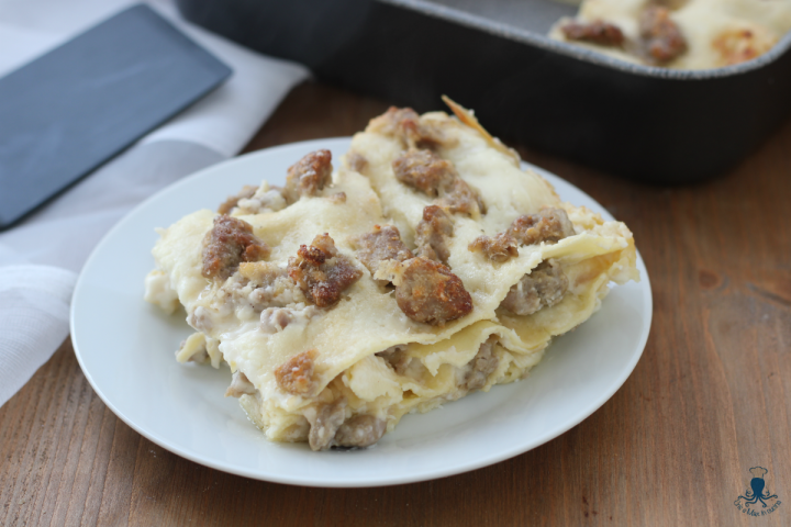 lasagne salsiccia e besciamella