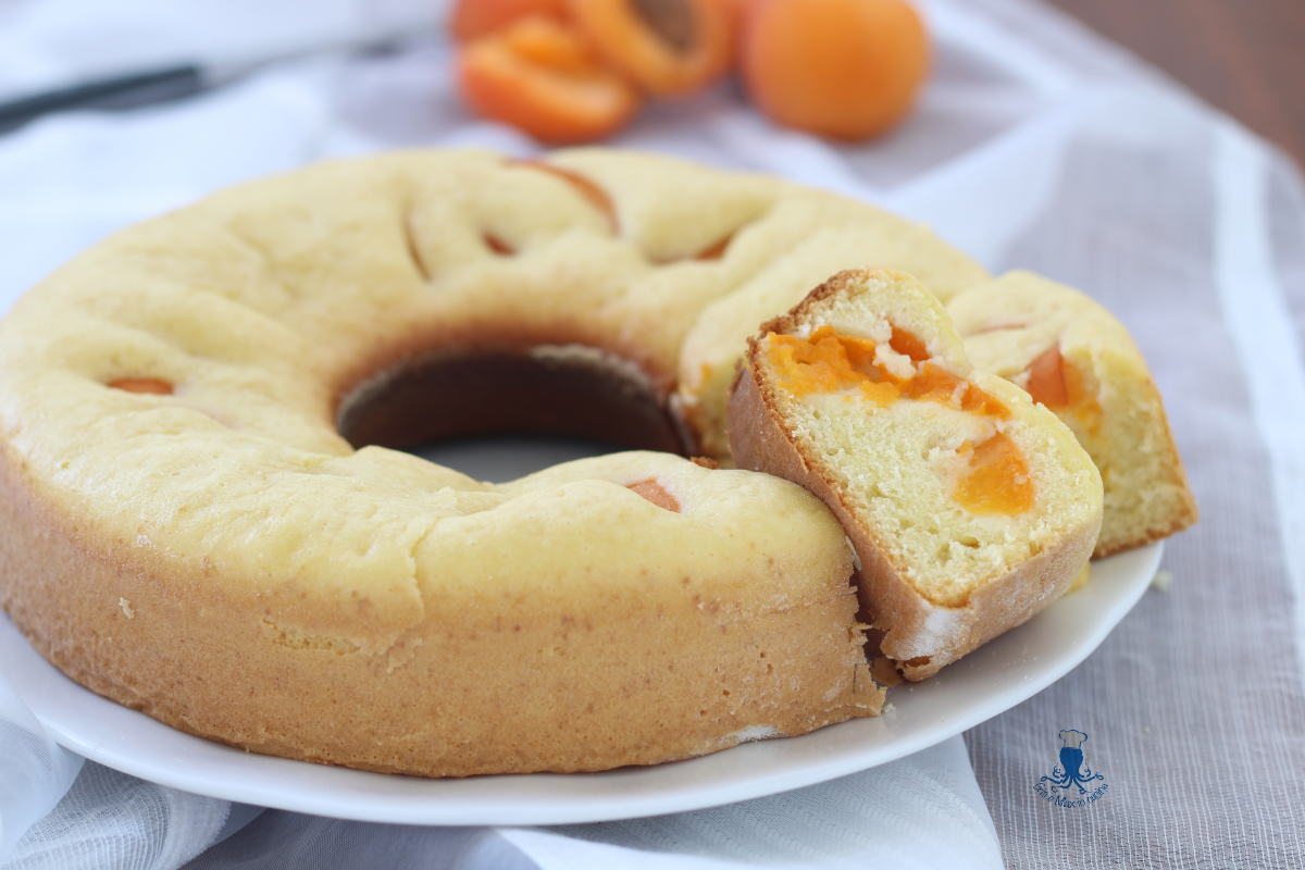 Ciambella light alle albicocche1
