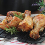 Fusi di pollo arrosto in friggitrice ad aria1