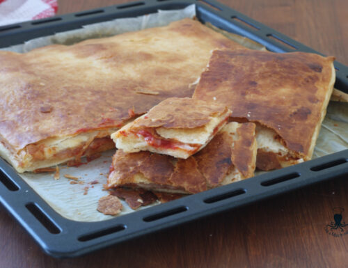 Parigina facile e veloce, con impasto per pizza già pronto.
