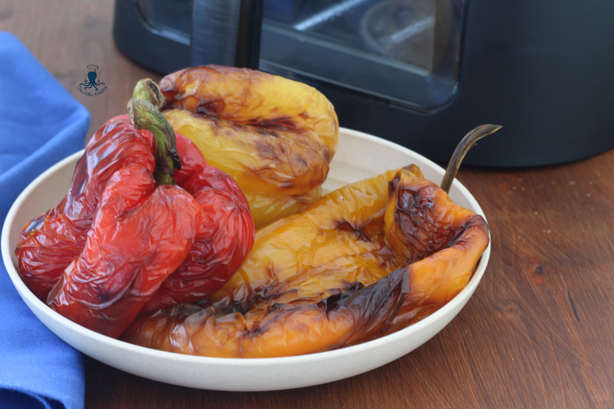 PEPERONI ARROSTITI IN AIR FRYER1