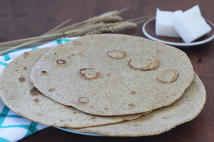 Piadina integrale romagnola con strutto fatta in casa1
