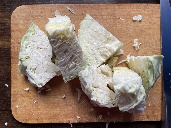 cavolo cappuccio alla cinese nel wok:5
