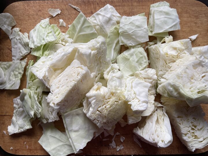 cavolo cappuccio alla cinese nel wok:6