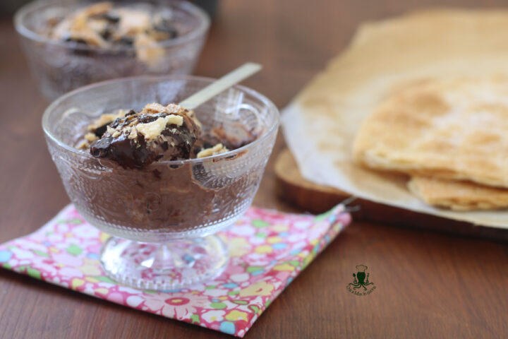 1Millefoglie al bicchiere ricotta e cacao1
