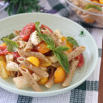 Pasta fredda con pomodorini e mozzarella1