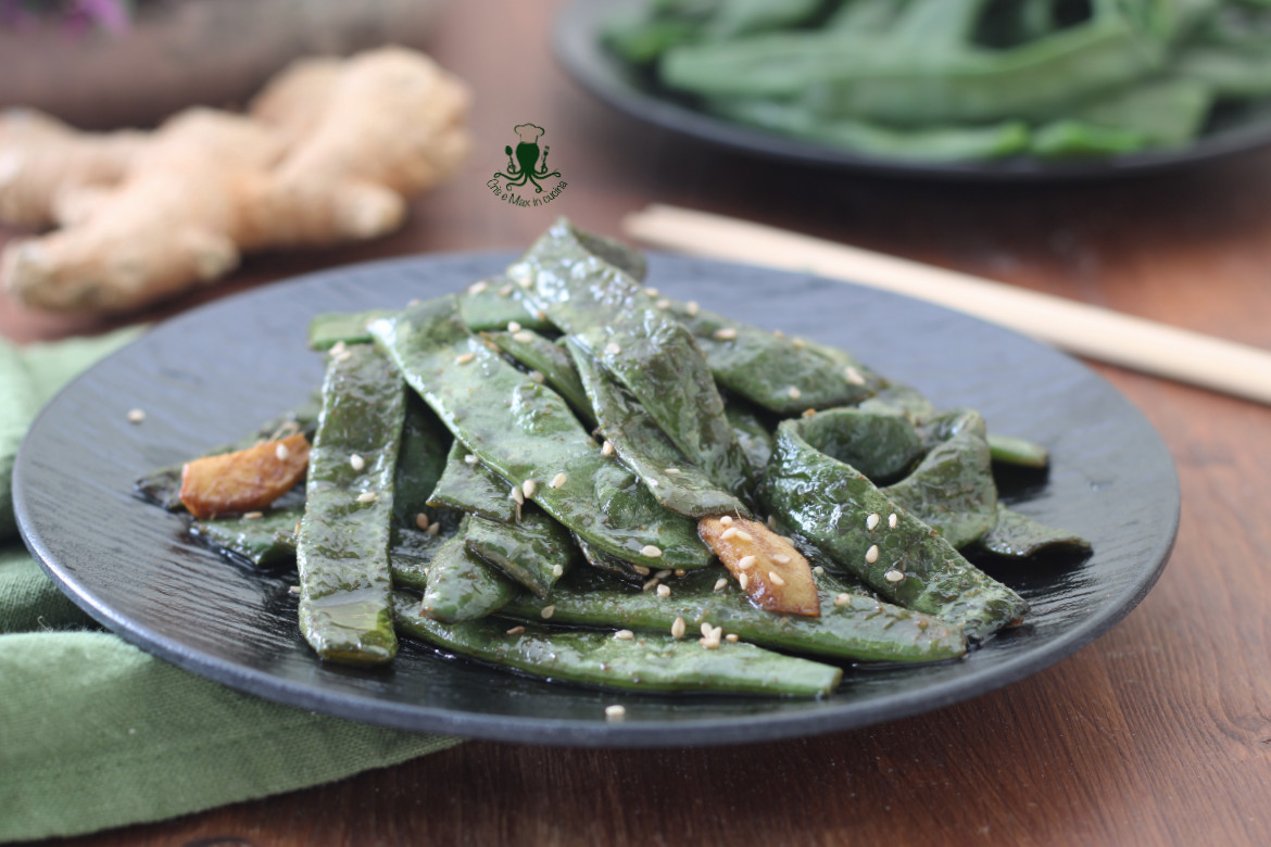 Taccole o piattoni alla soia saltati in padella