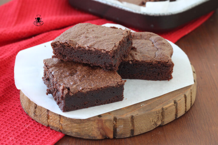 Brownies al cioccolato fondente 