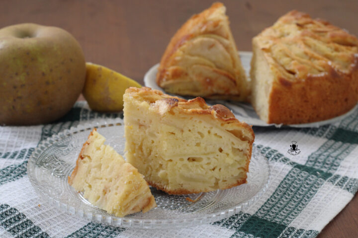 Torta di mele al kefir senza lattosio1