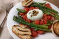 BURRATA, POMODINI E ASPARAGI