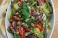 INSALATA DI  POLPO CON FAGIOLINI, PATATE, RAVANELLI