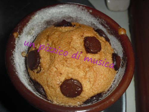 Ricetta riciclo albumi| Muffin gocce cioccolato!Un pizzico di musica