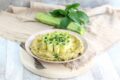 Zucchine marinate crude con crema
