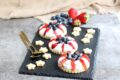 Tartine dolci con crema allo yogurt