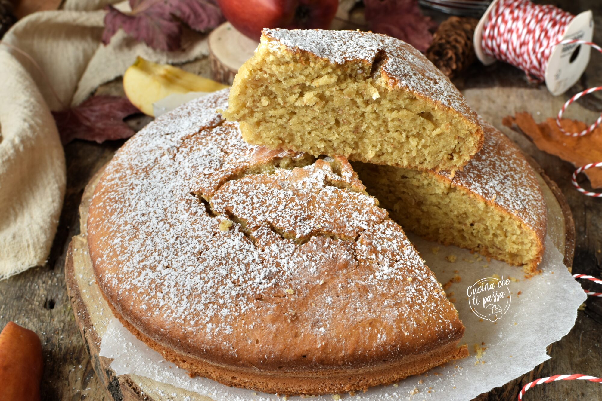 torta di mele frullate e yogurt ricetta