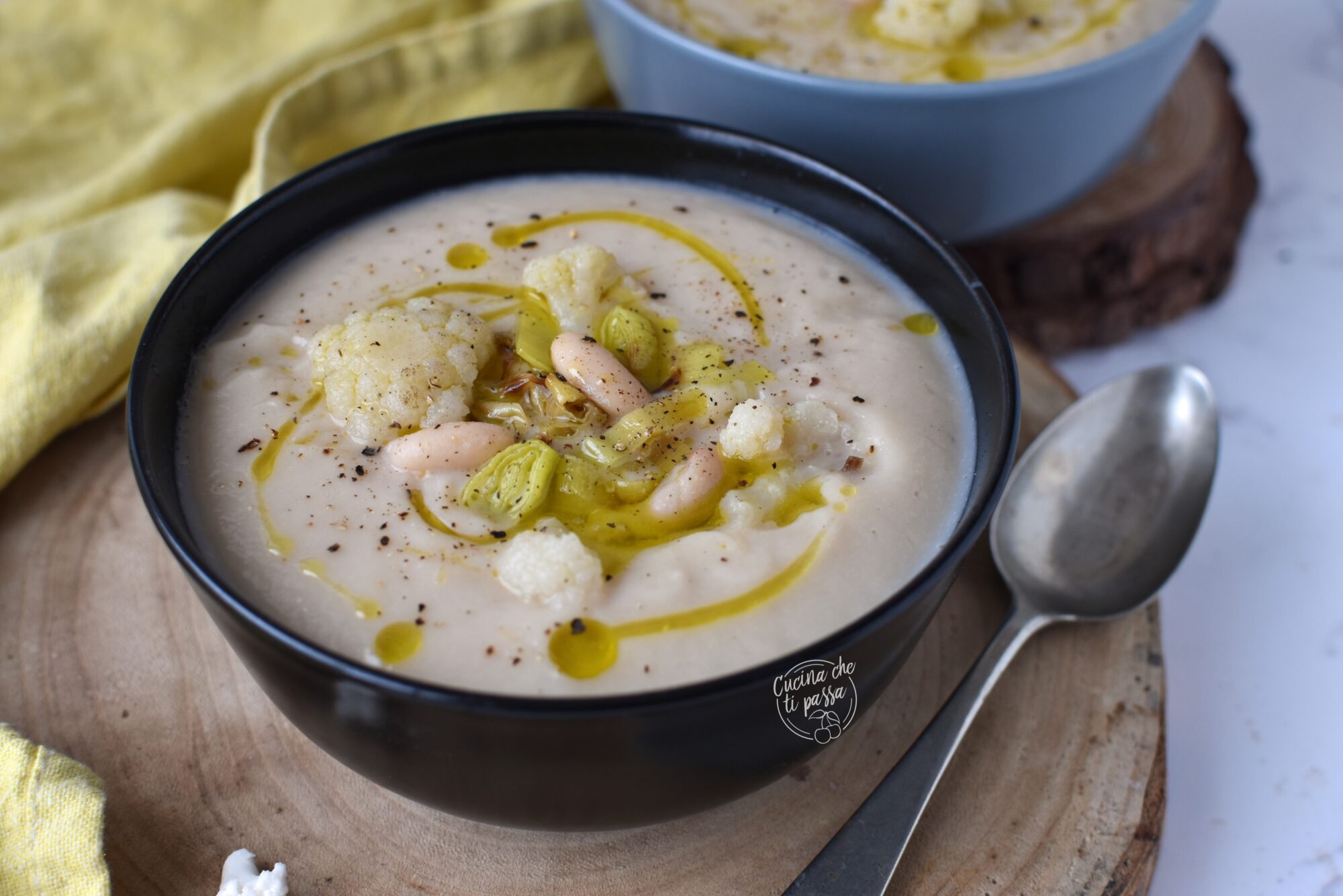Crema di cannellini e porro