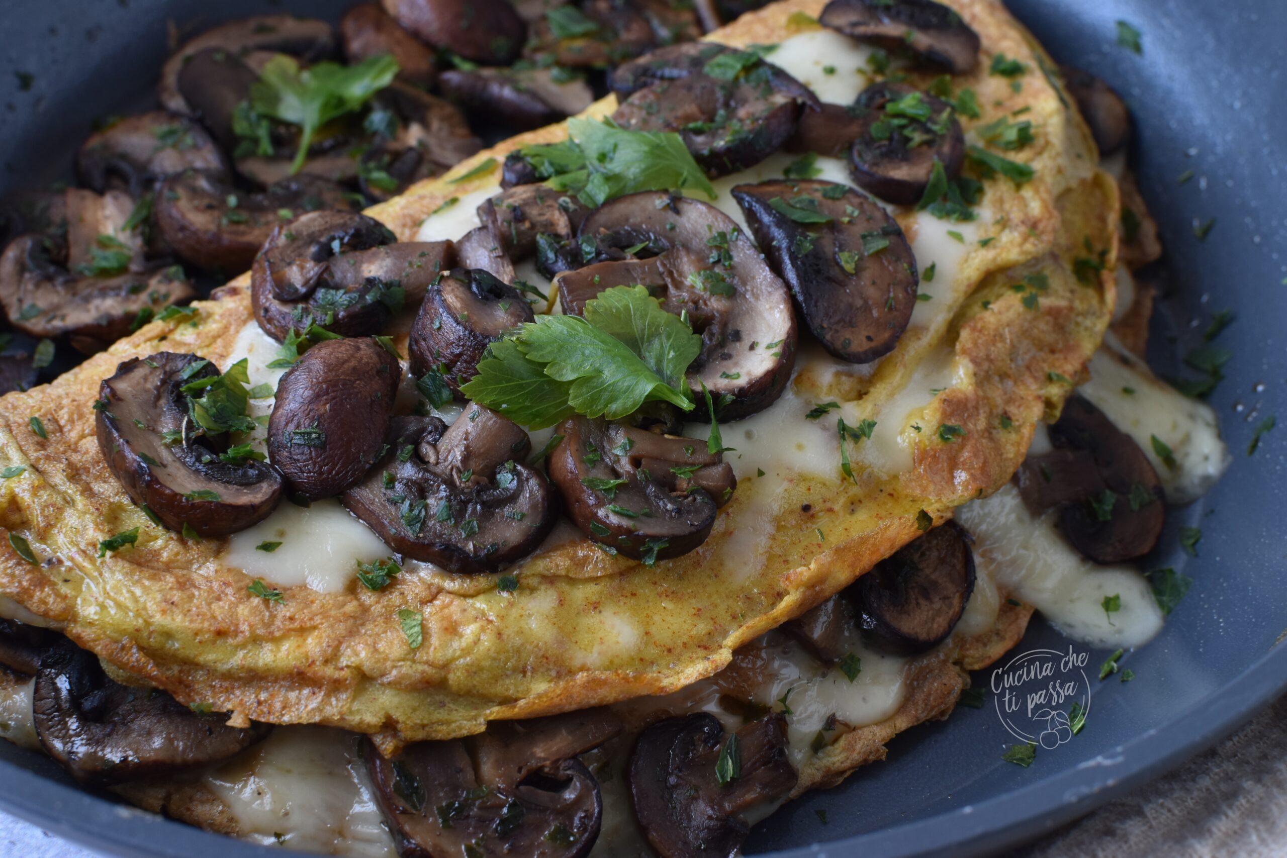 Omelette ai funghi