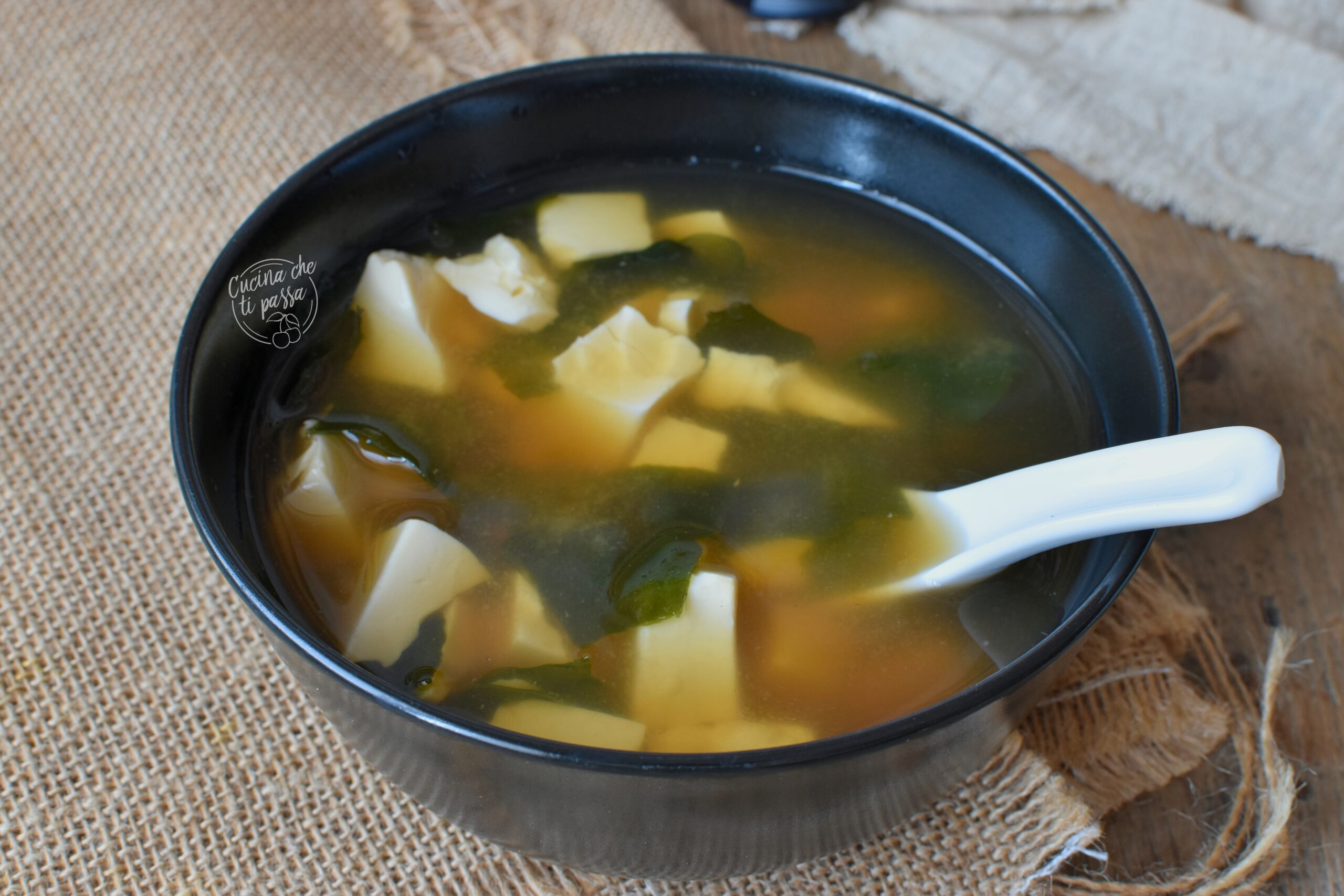 Zuppa di miso ricetta