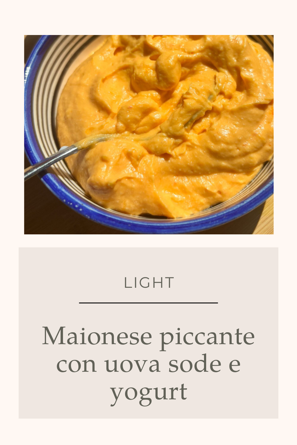 maionese light uova sode e yogurt
