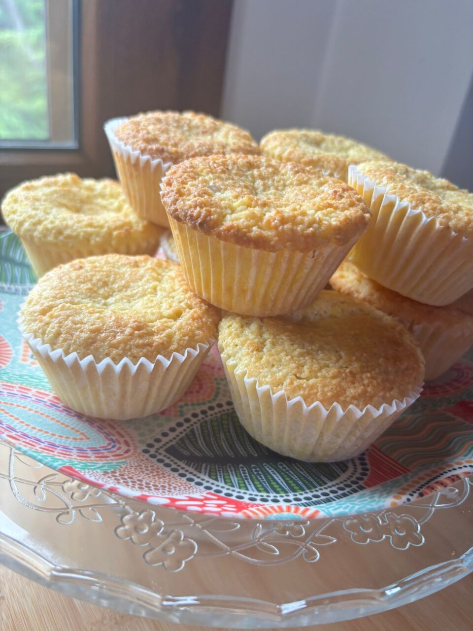 Muffin keto mandorle e limone