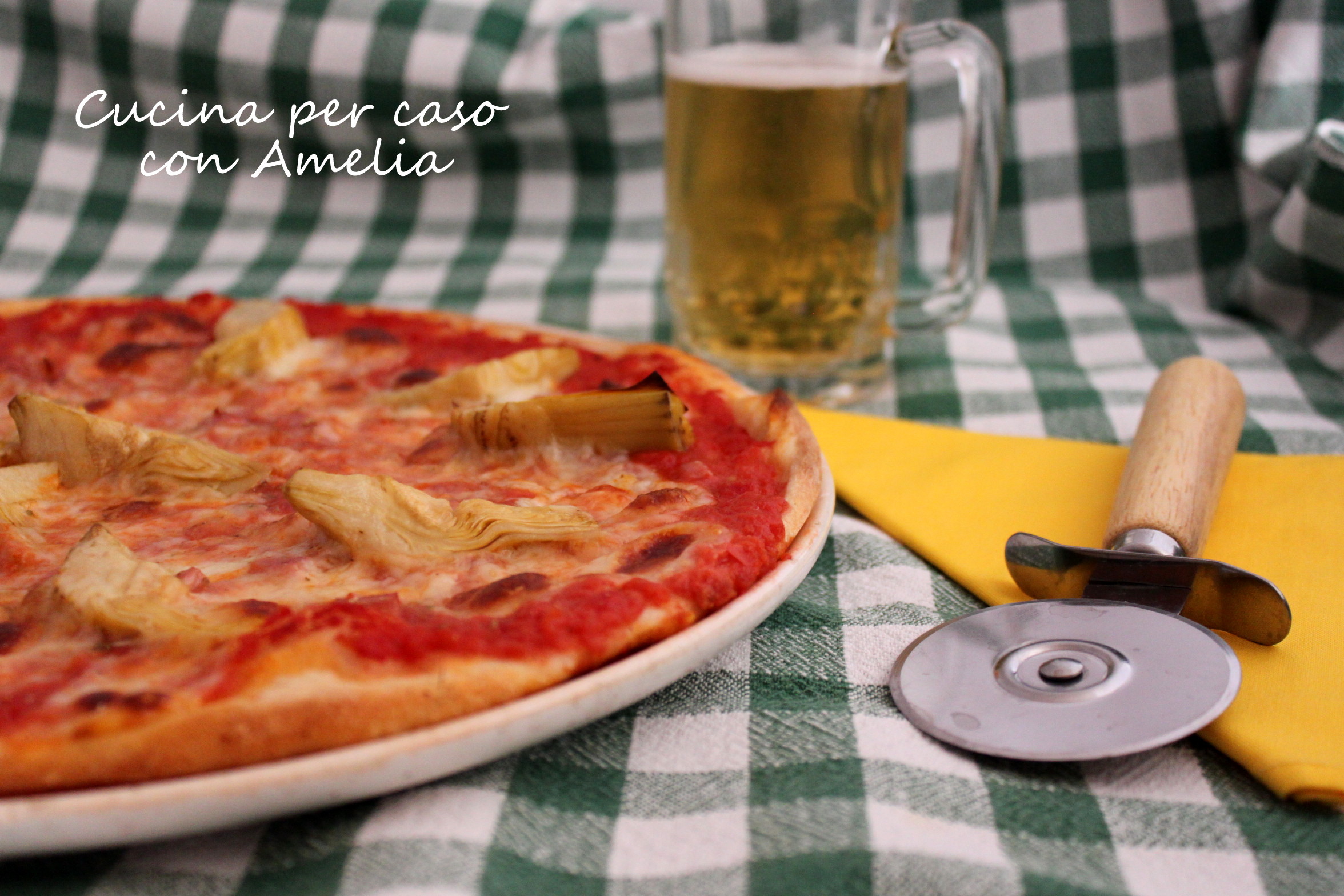 Pizza fatta in casa, ricetta | Cucina per caso con Amelia