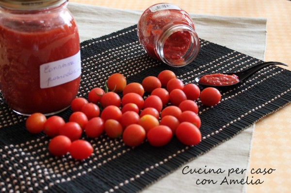 Conserva di pomodorini bimby | Cucina per caso con Amelia