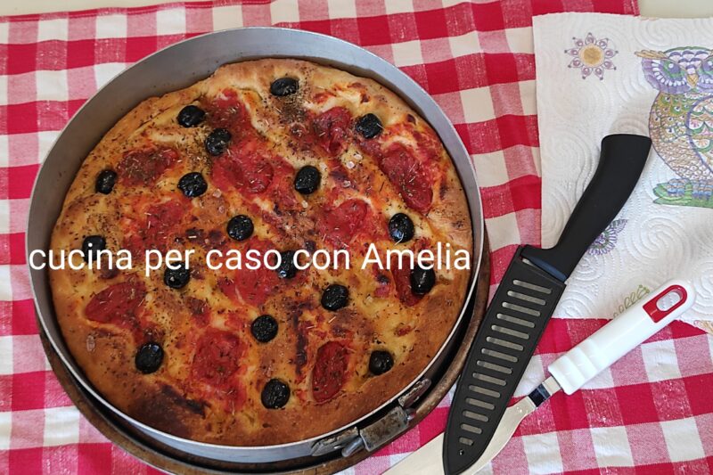 Focaccia pugliese con il bimby