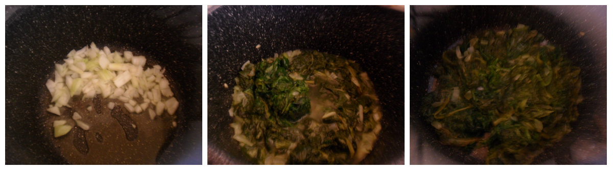 pasta agli spinaci e cipolla 1