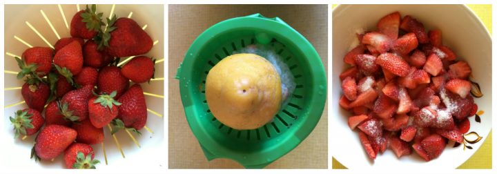 fragole al limone