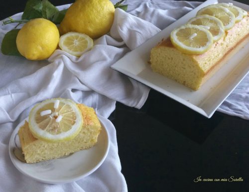 Plum cake alla ricotta e limone – ricetta light senza burro e olio