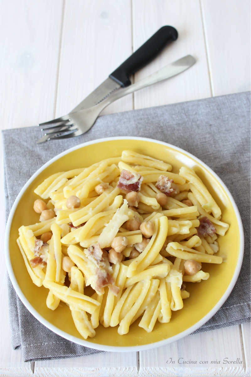 Pasta con verza e ceci In cucina con mia sorella