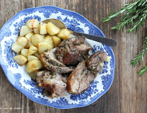 Agnello al forno con patate