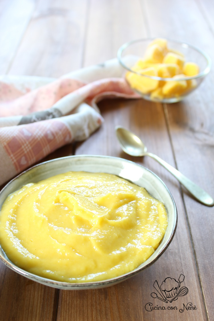 crema pasticcera al mango