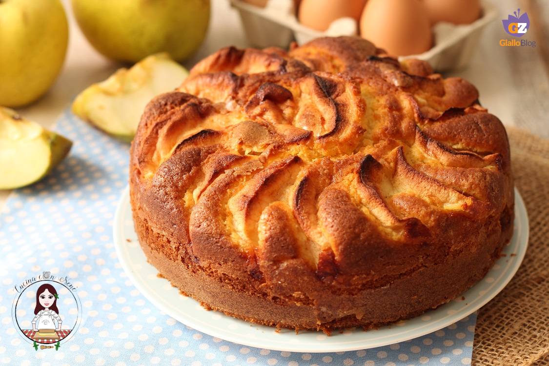 TORTA DI MELE E YOGURT facile e golosa - Cucina con Nenè