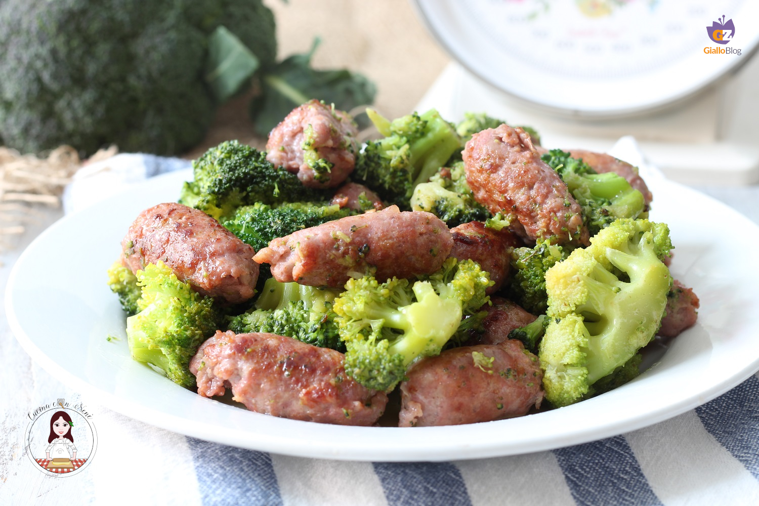 SALSICCIA E BROCCOLI secondo facile e gustoso Cucina con Nenè