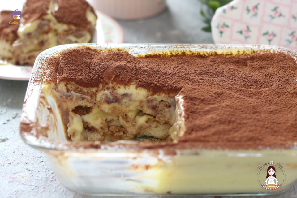 Tiramisù con crema pasticcera