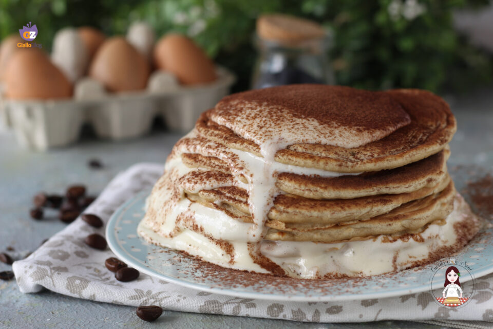 Pancake tiramisu